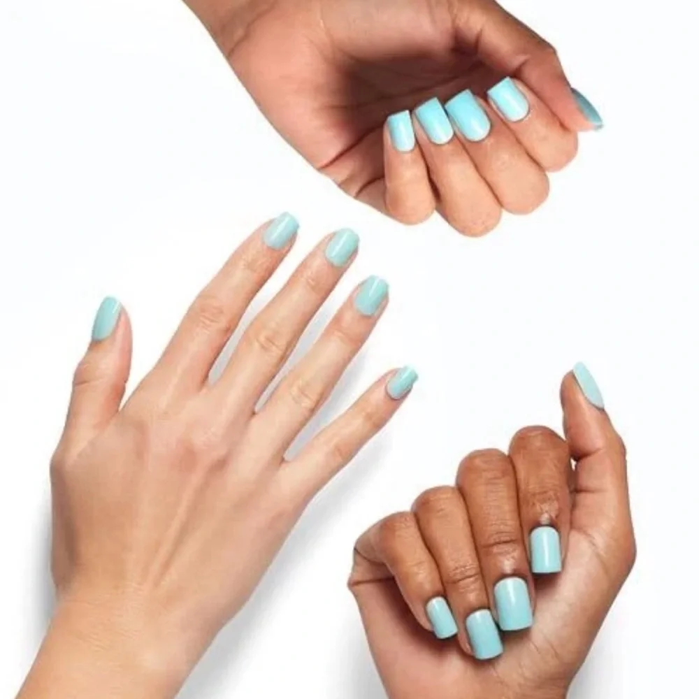 Lot of 3 Kits OPI On Point Insta Press-On Nails Suzi Without a Paddle Baby Blue